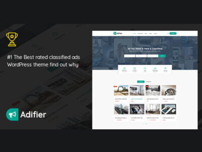 Adifier – Classified Ads WordPress Theme