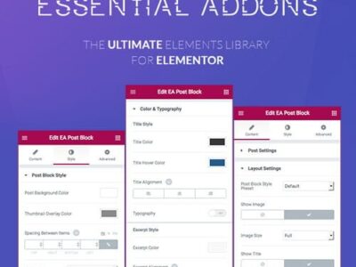 Essential Addons for Elementor – Pro