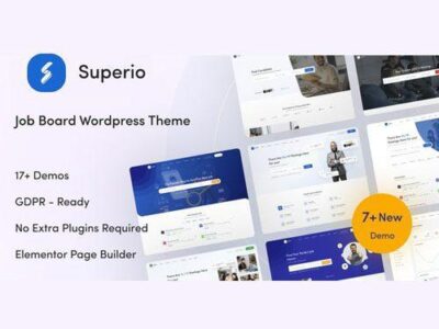 Superio – Job Board WordPress Theme