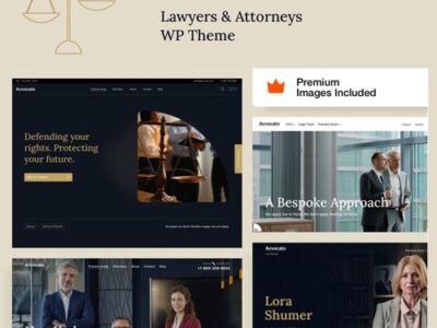 Avvocato – Law Firm WordPress Theme