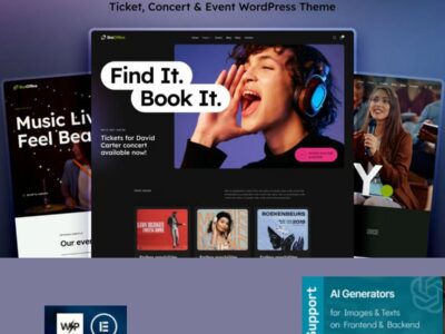BoxOffice – Ticket, Concert & Event WordPress Theme