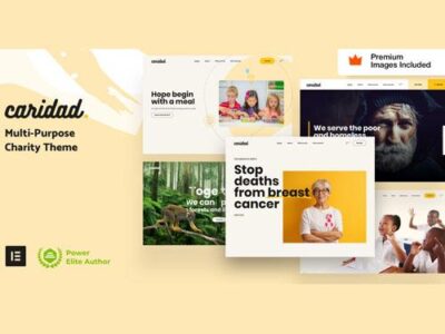 Caridad – Charity WordPress Theme