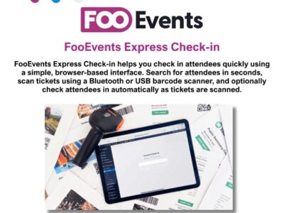 FooEvents Express Check-in