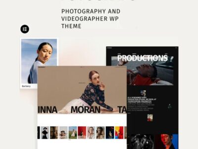 Fotógrafo – Photography Video Production WordPress Theme