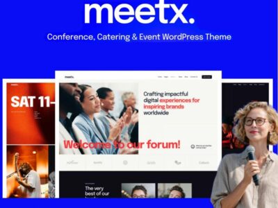 Meetx – Conference, Catering & Event WordPress Theme