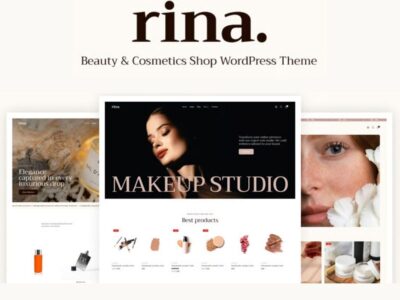 Rina – Beauty & Cosmetics Shop WordPress Theme
