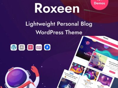 Roxeen | Personal Lightweight WordPress Theme