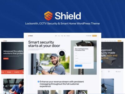Shield – CCTV Security & Smart Home WordPress Theme